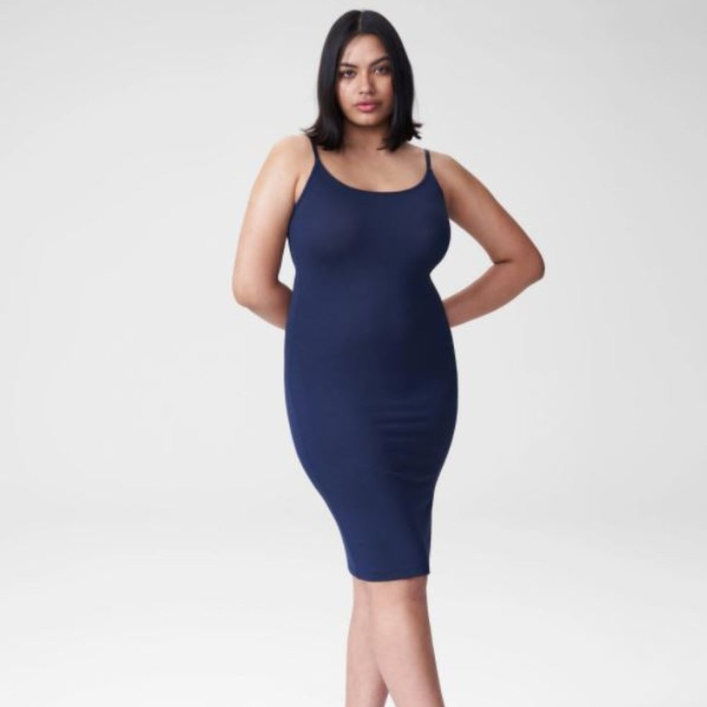 Universal Standard Foundation Cami Dress - navy